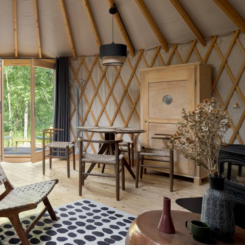 salle à manger en bois